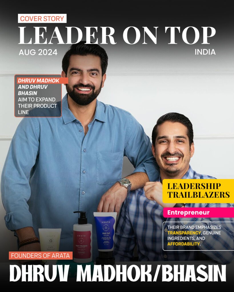 leaderontop magazine feature image of dhruv madhok and dhruv bhasin