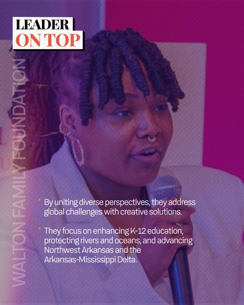 leaderontop magazine post for the Walton family foundation