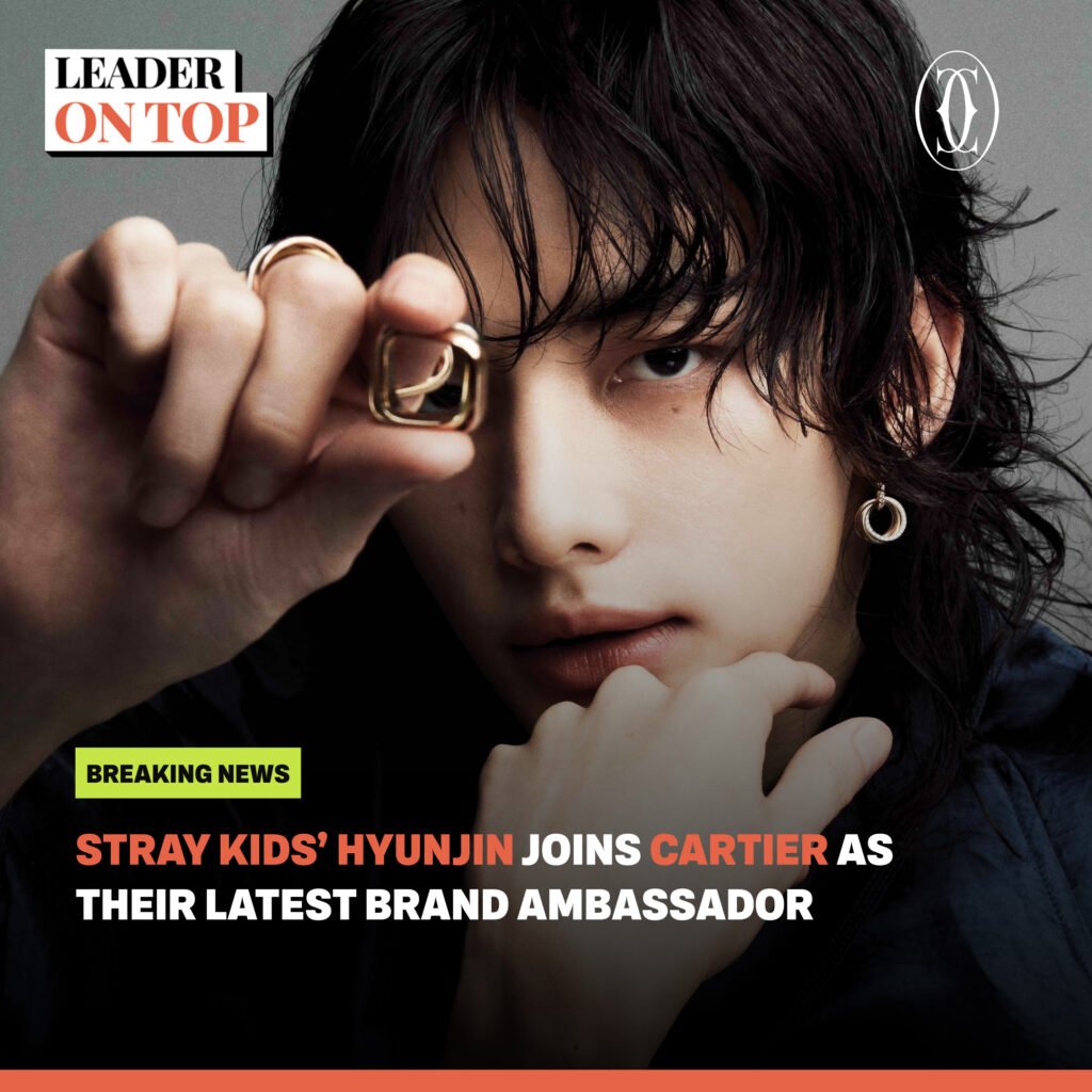 Cartier Names Stray Kids’ Hyunjin as their New Brand Ambassador 