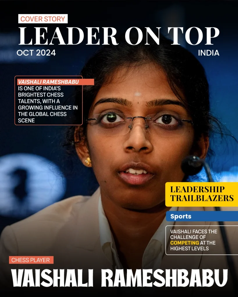 New Rising star in the Indian chess, Vaishali RameshBabu